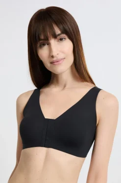 Sujetador sin aros post-mastectomía con abertura delantera