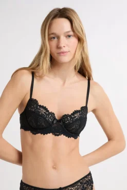 Sujetador sin relleno de encaje