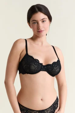 Sujetador sin relleno de encaje