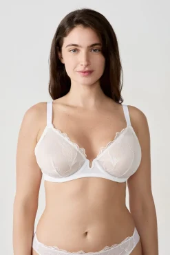 Sujetador sin relleno de encaje