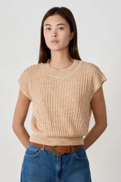 Suéter de manga corta