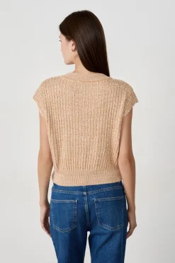 Suéter de manga corta