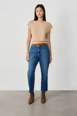 Suéter de manga corta