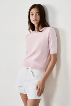 Suéter de manga corta