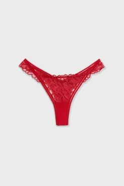 Tanga bordado corazón