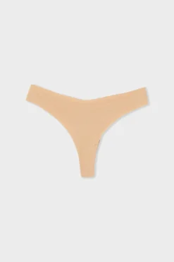 Tanga de algodón sin costuras