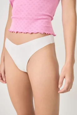 Tanga de algodón sin costuras