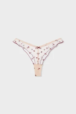 Tanga de bordado estampado