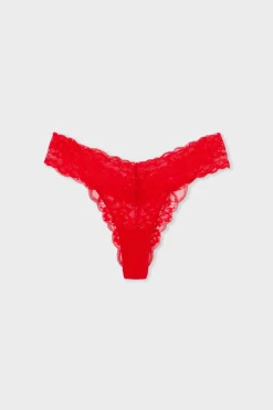 Tanga de encaje