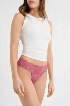 Tanga de encaje