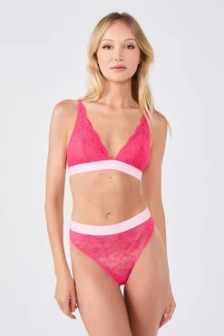 Tanga de encaje Etam x Lemonade Dolls