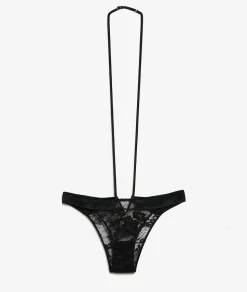 Tanga de encaje francés