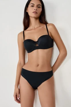 Tanga de microfibra satinada