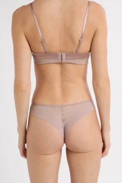 Tanga de microfibra satinada