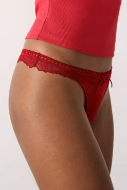 Tanga de tul y encaje