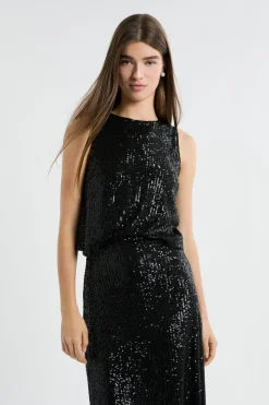 Top à sequins
