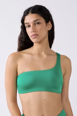 Top bikini asimétrico