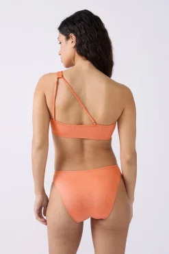 Top bikini asimétrico