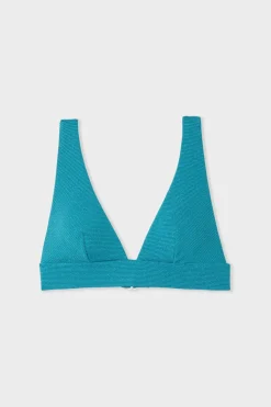 Top bikini triangular