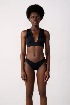 Top bikini triangular