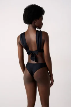 Top bikini triangular