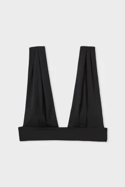 Top bikini triangular