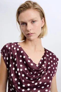 Top bénitier à pois