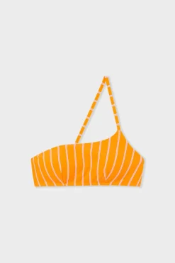 Top de bikini asimétrico