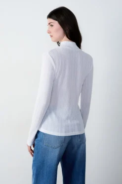 Top de punto Pointelle