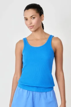 Top de tirantes de algodón