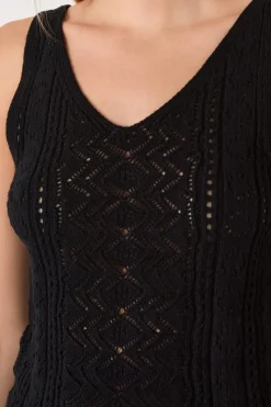 Top de tirantes de punto