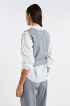 Top sin mangas a rayas