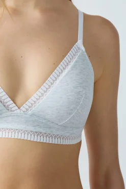 Triángulo sin aros de algodón