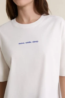 T-shirt de pyjama manches courtes en coton