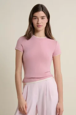 Tshirt manches courtes col rond