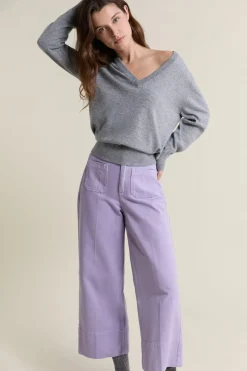 Vaqueros rectos con bolsillos delanteros