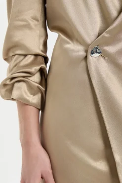 Veste manches longues en crêpe