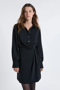 Vestido camisero corto