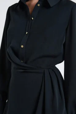 Vestido camisero corto