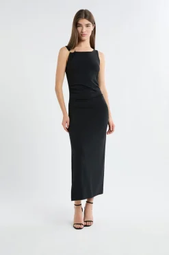 Vestido largo ajustado