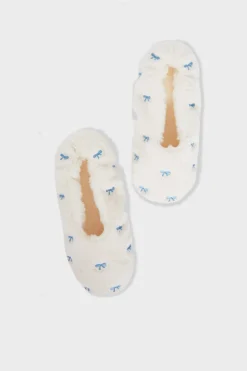 Zapatillas con motivos de tejido ultrasuave