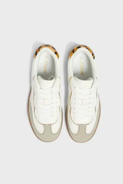 Zapatillas deportivas con estampado de leopardo